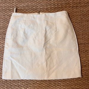 NBD Leather Mini Skirt